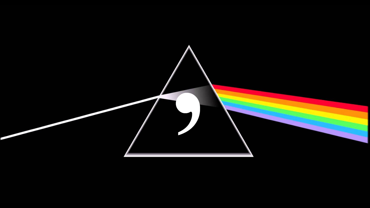 Pink Floyd y la coma del vocativo